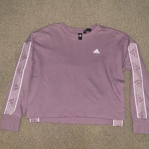 Adidas crop long sleeve